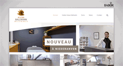 Desktop Screenshot of beautyspa.lu