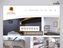 Tablet Screenshot of beautyspa.lu
